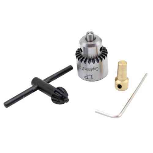 Патрон свердлильний 0.3-4мм під 3.17 мм JT0 вал для микродрели PCB Винница