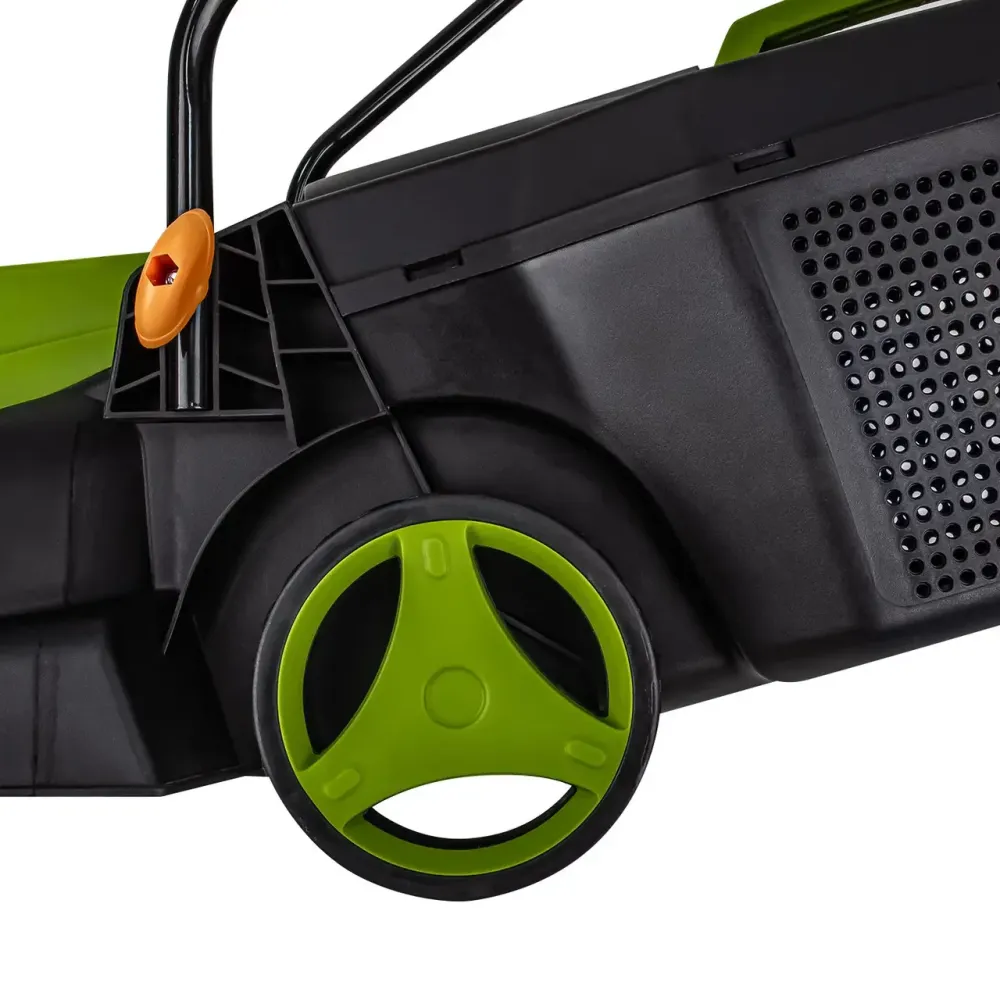 Електрична газонокосарка Procraft NM-1600 1 Квт, Газонокосарка для дому 3450 об хв, Косилка для газону Львів - фото 9