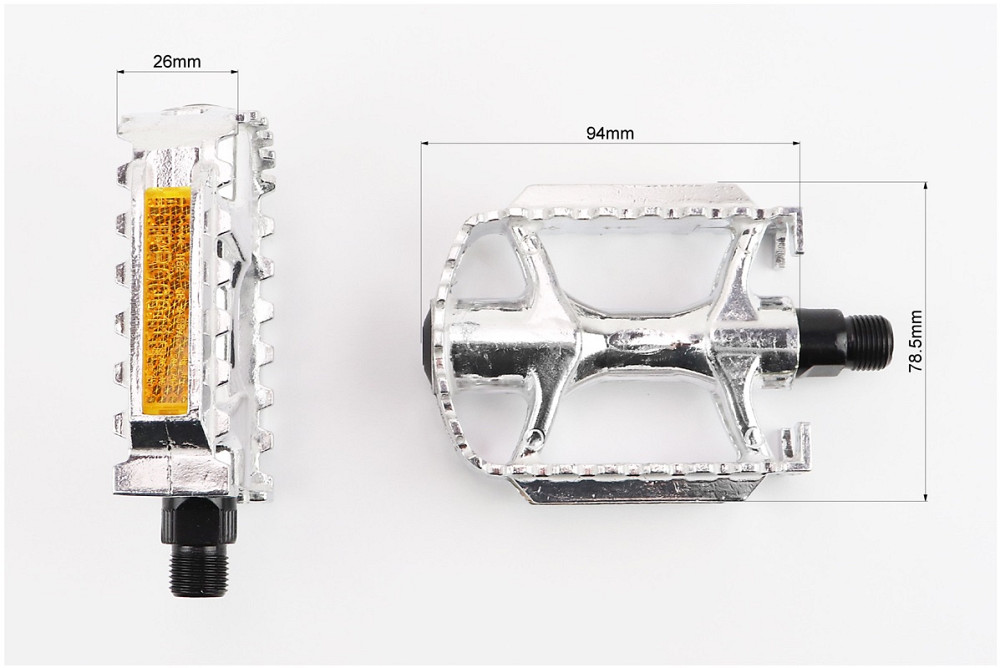 Педалі CITY 9/16" (103x78x26mm) алюмінієві, NWL-979 Київ - фото 2