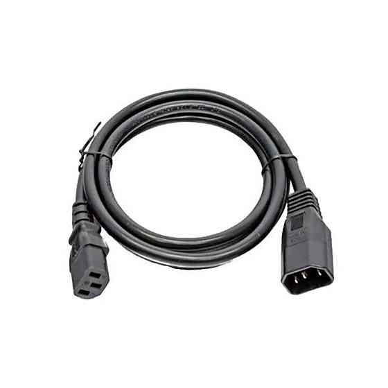 Кабель живлення 220В 3.0 м, 1,5мм2 С13-С14 (подовжувач) Kingda Вінниця