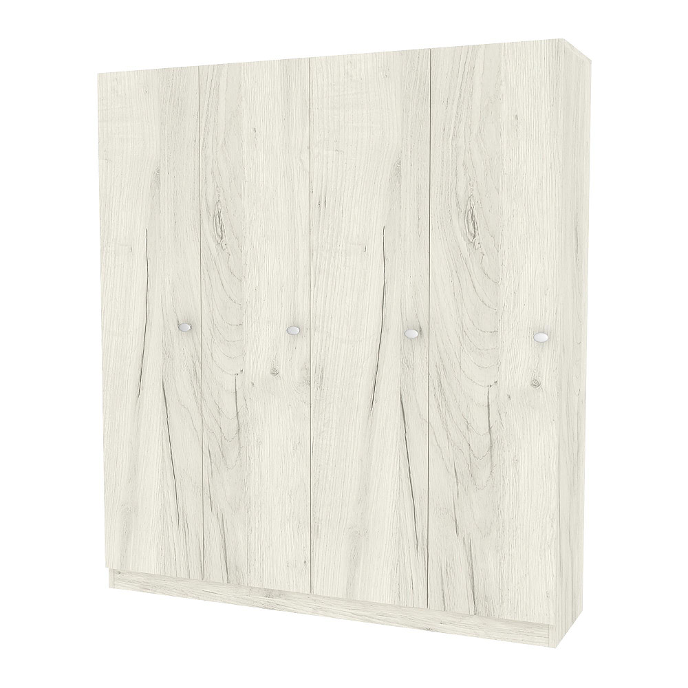 Шафа секційна для роздягальні ШС-2, Дуб Крафт Білий, 1200/318/1350 Львів - фото 1