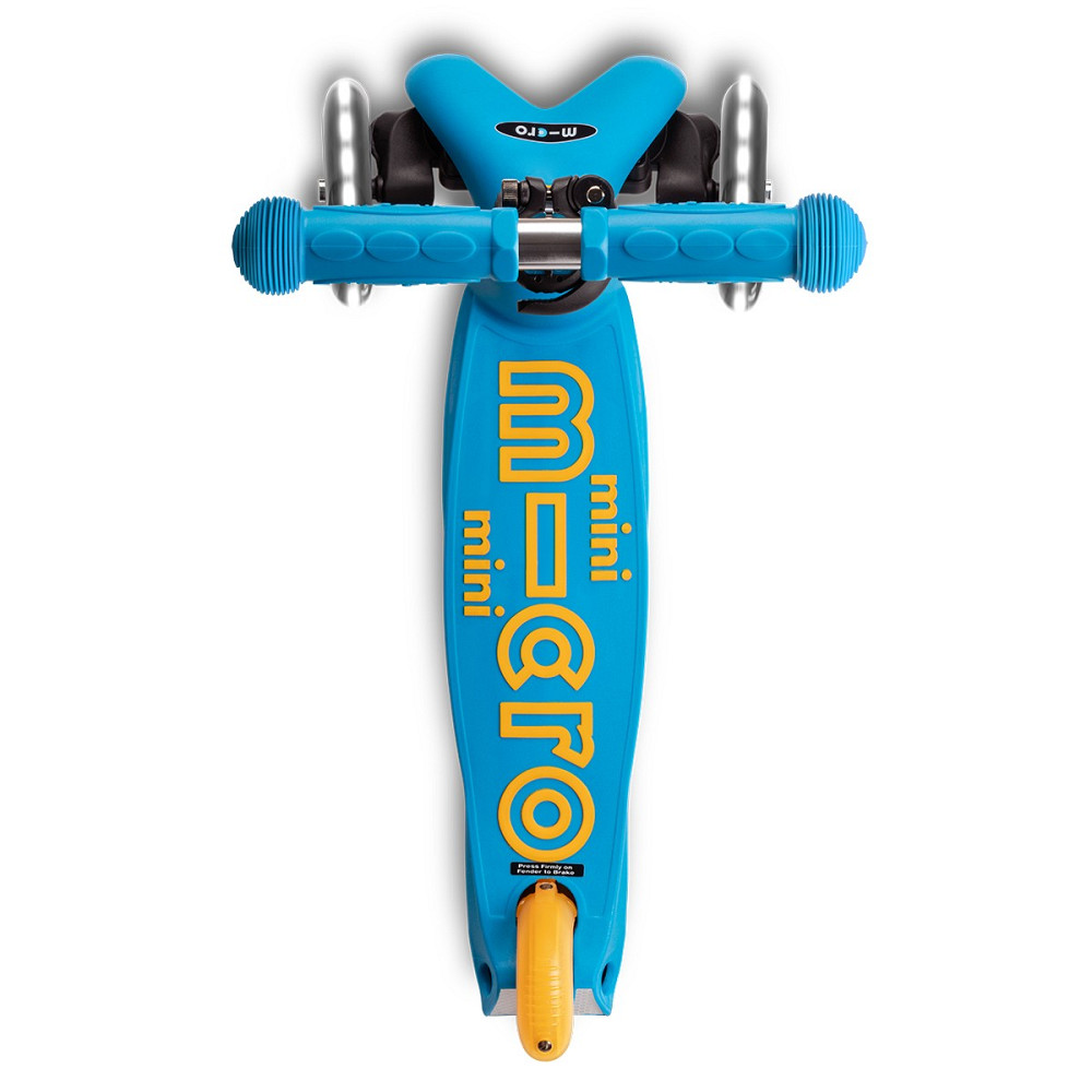 Самокат MICRO складний серії Mini Deluxe Foldable LED – Блакитний океан Дніпро - фото 6