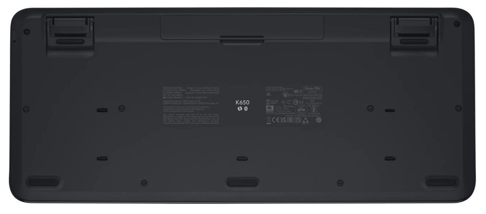 Клавіатура бездротова Logitech Signature K650 US Graphite USB (920-010945) Сірий Харків - фото 3