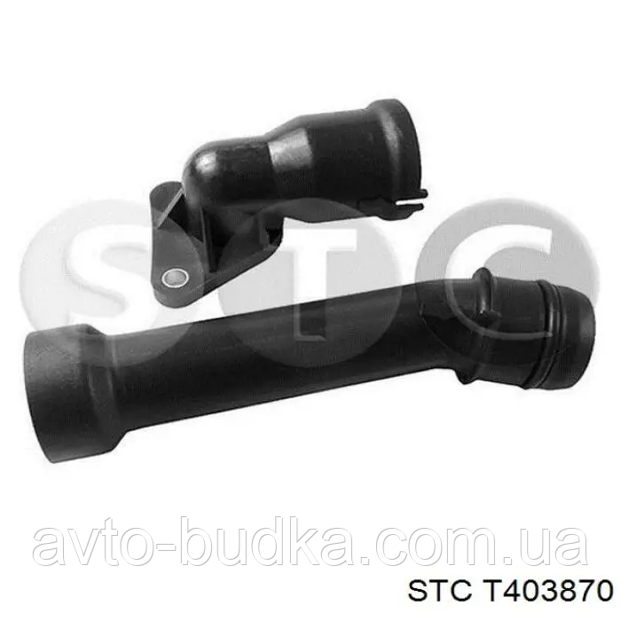 Патрубок (фланець) охолодження 2.2 HDI від помпи на FIAT DUCATO 2006-2014 STC T403870 Новий Розділ - фото 1