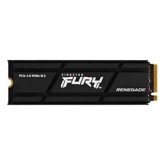 SSD диск накопичувач M.2 Kingston FURY Renegade with Heatsink 2TB 2280 NVMe PCIe Gen 4.0 x4 3D TLC NAND SFYRDK / 2000G Одеса