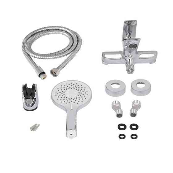 Смеситель для ванны Qtap Vlasta New c душевым гарнитуром QTVLA259CRM45642 Chrome Киев