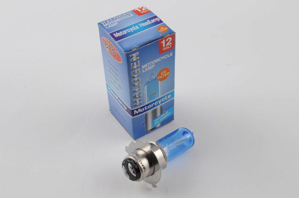 Лампа P15D-25-3 (3 вуса) 12V 35W/35W (супер біла) Мукачево - фото 1