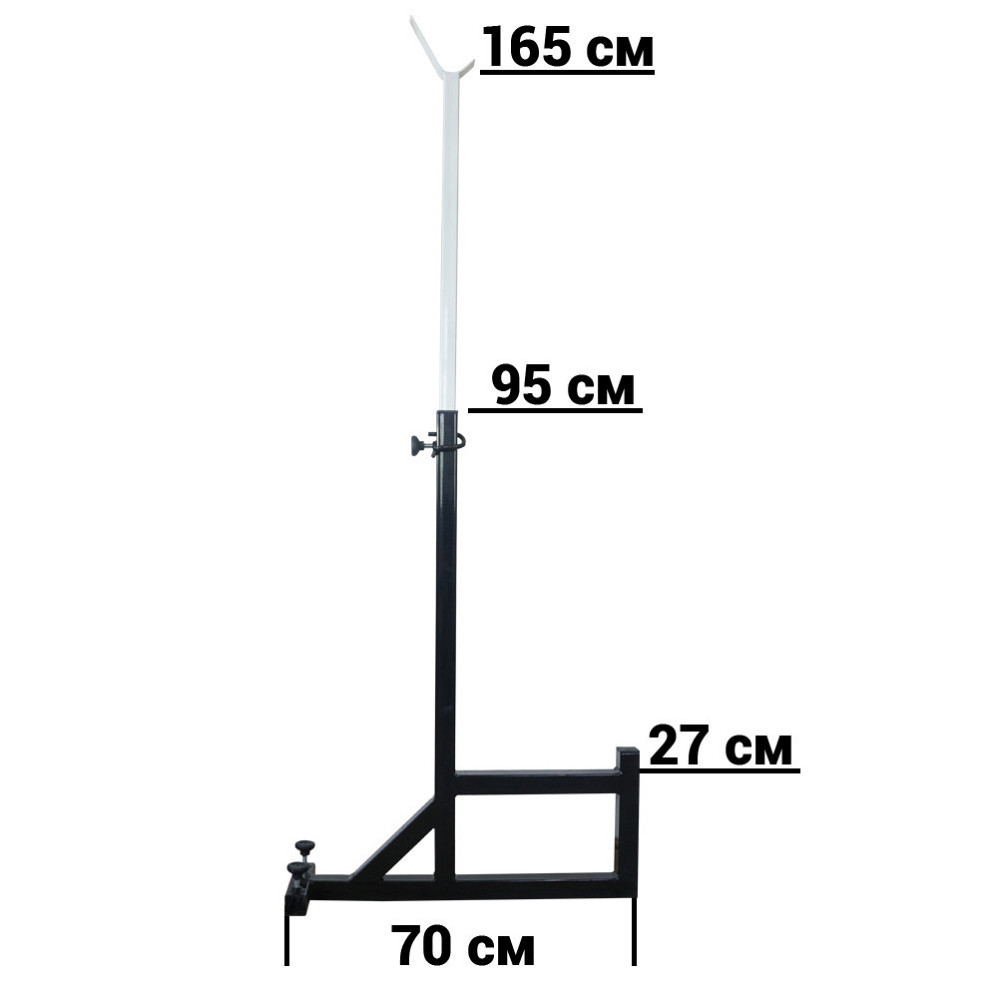 Регулируемые стойки под штангу с нижними упорами для штанги Киев - изображение 4