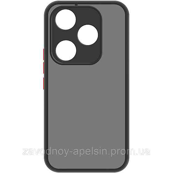 Xiaomi Poco F6 Чохол матовий Захист камери (TPU+PC) Одеса