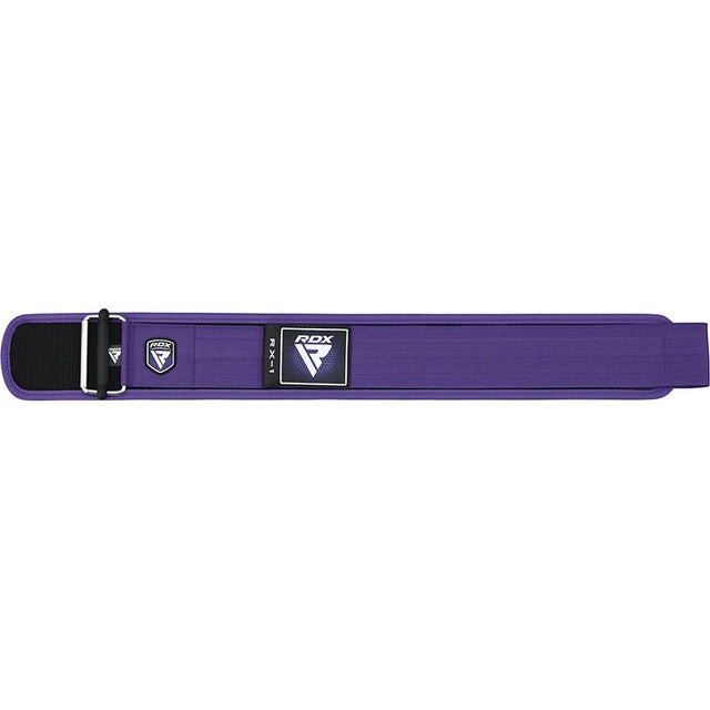 Пояс для важкої атлетики RDX RX1 Weight Lifting Belt Purple XS Кам'янське - фото 3