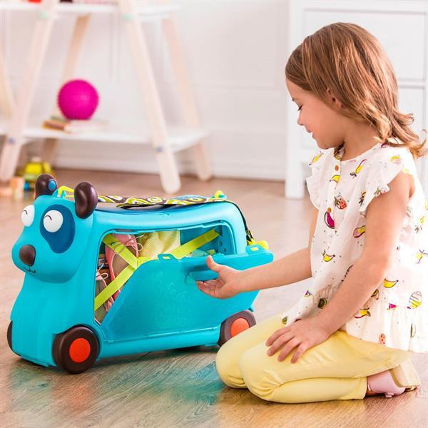 Валіза-каталка Battat для подорожей Песик-турист зі світлом і звуком (BX1572Z) Харків - фото 3