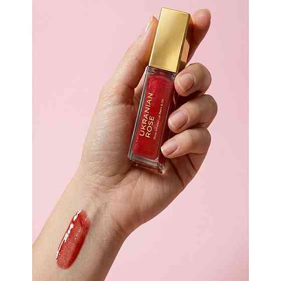 Олійка-блиск для губ Strawberry Rose Ukrainian Rose 7 мл Київ
