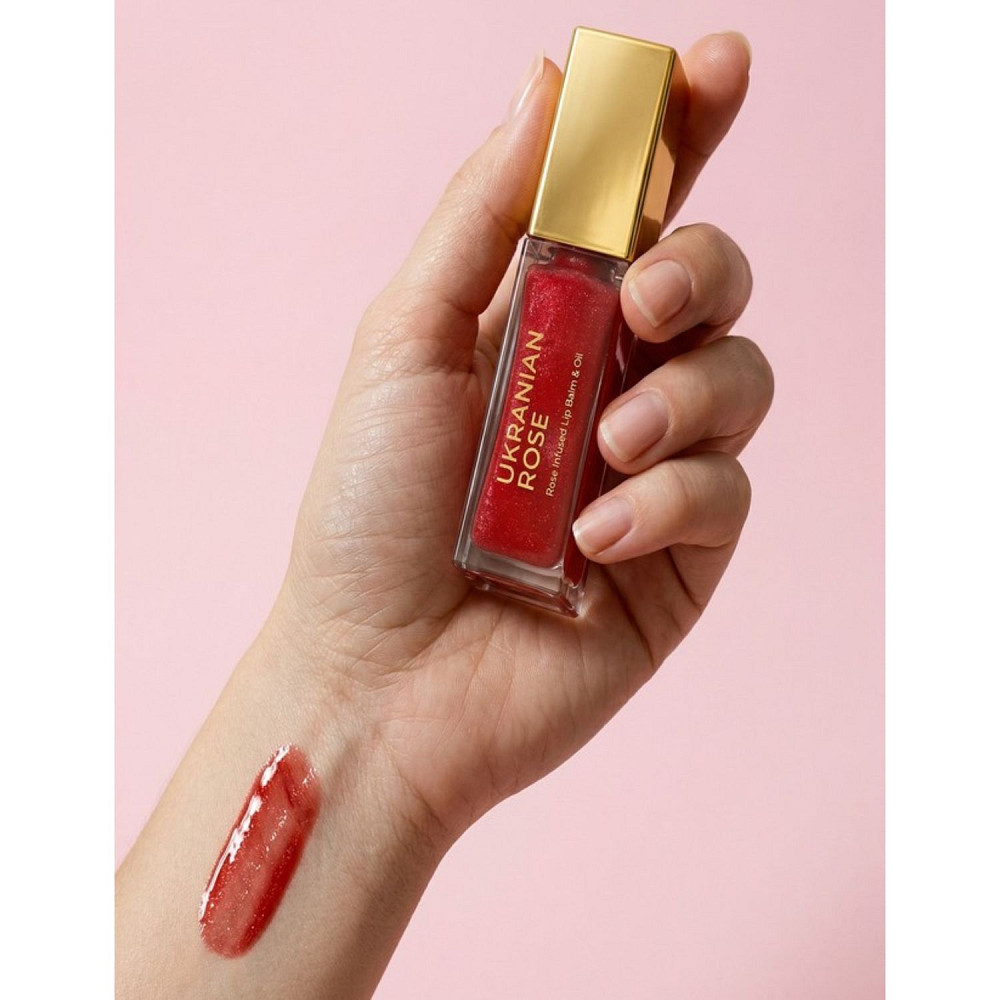 Олійка-блиск для губ Strawberry Rose Ukrainian Rose 7 мл Київ - фото 3