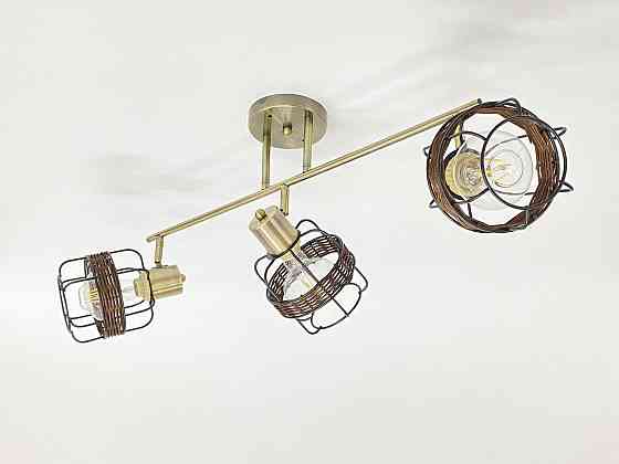 VALESO Стельова люстра на 3 плафони 91180J/3 бронза Коломыя