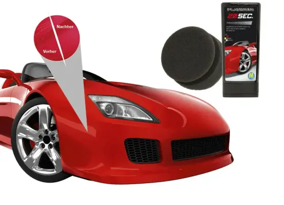 Средство для удаления царапин на автомобиле Platinum 20 sec. Паста от царапин на машине. Полироль для авто Коломыя