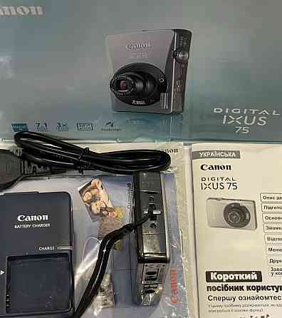 Фотоапарат Canon IXUS 75. Київ