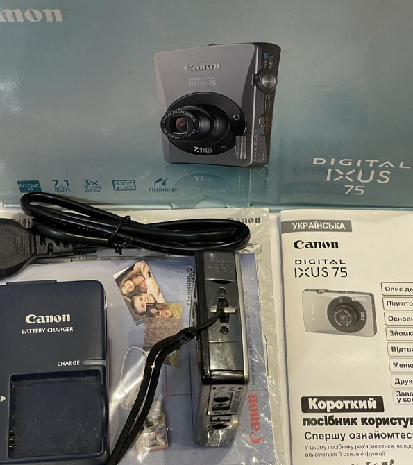 Фотоапарат Canon IXUS 75. Київ - фото 3