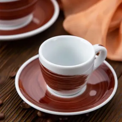 Чашка Ancap cappuccino large 260 мл, серія Verona Millecolori Brown (35130) Винница - изображение 4