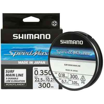 Волосінь Shimano Speedmaster Surf Mono 300m 0.35mm 10.21kg (2266.46.48) Вінниця