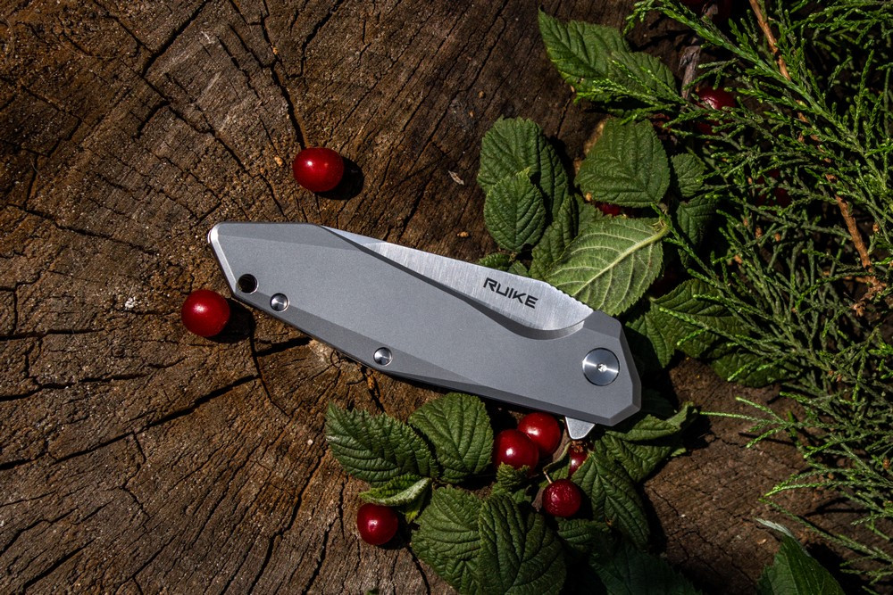 Ніж складаний туристичний Ruike P135-SF, (9.2 см) 14C28N / steel 420 сірий Київ - фото 18