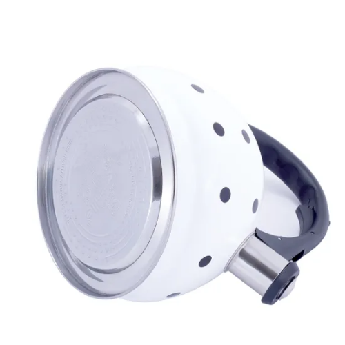 Чайник 2л нержавіюча сталь зі свистком з нейлоновою ручкою 1070WH KAMILLE Житомир - изображение 7