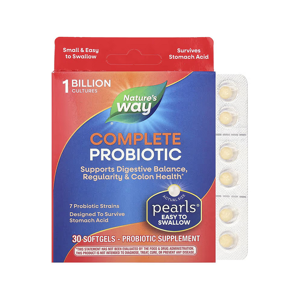 Пробиотик Nature's Way Pearls Complete Probiotic 30 капсул Луцк - изображение 1