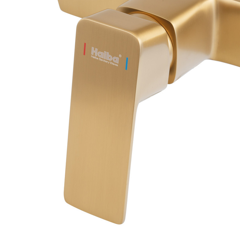 Змішувач для душу Haiba KUBUS 003 BRUSHED GOLD   ( HB9626 ) 26218 Харків - фото 7