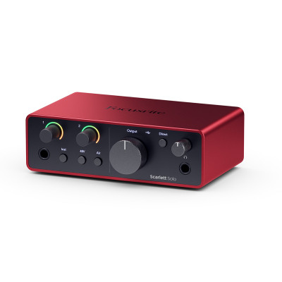 Аудіоінтерфейс Focusrite Scarlett Solo 4th Gen (234617) Вінниця - фото 1