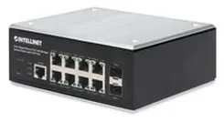 Комутатор Intellinet Gb PoE+ Web-Managed Industrie-Switch 2xSFP - Switch - 1 Gbps (508278) Київ