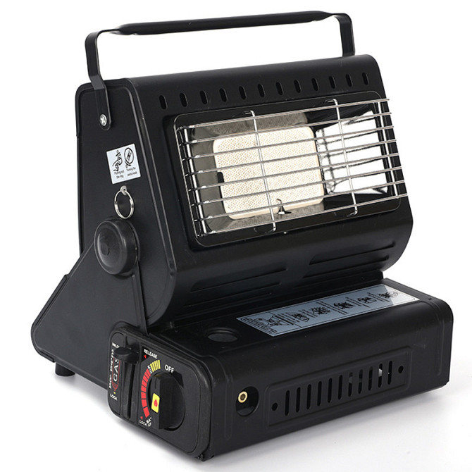 Обогреватель газовый Portable Gas Heater 1.3 kW керамический Черный Винница - изображение 1