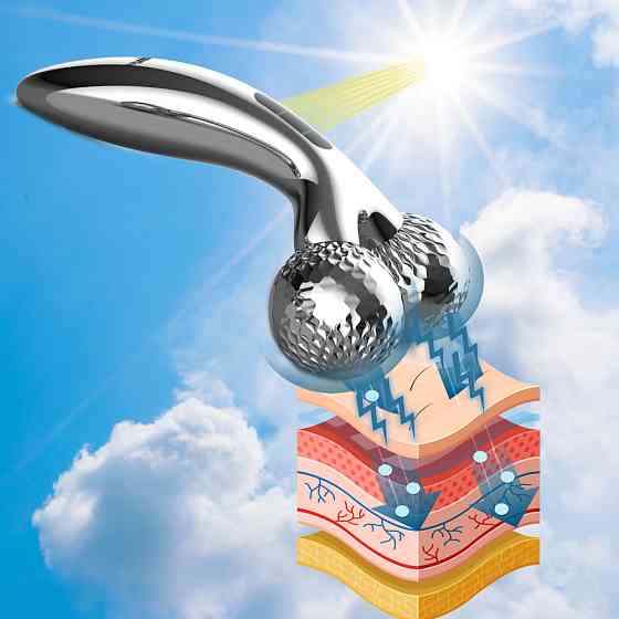 Массажер для лица inSPORTline Tommis с солнечной панелью Киев