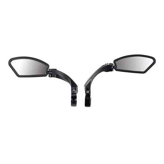 Асиметричне дзеркало для велосипеда 360°/180° з кріпленням Київ