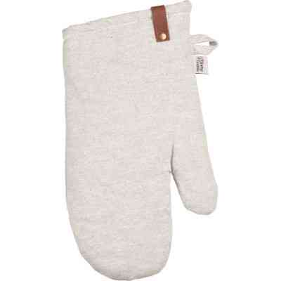 Кухонна прихватка Ardesto Рукавичка Oliver, 18х30 см, 100% бавовна, нап-ч: ватин, сірий світлий (ART05OL) Вінниця