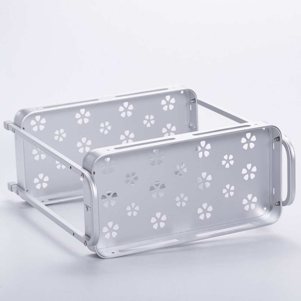 Yiwu Двоярусна полиця для ванної алюмінієва настільна 34×16×35 см HP-46-4 Коломыя - изображение 3