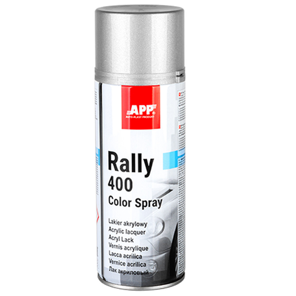 Акрилова аерозольна фарба APP Rally сріблястий 400мл 210125 Киев - изображение 1
