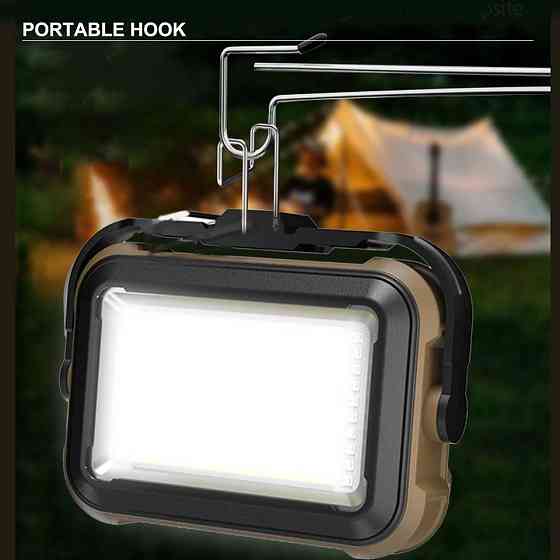 Ліхтар кемпінг TZD-01-COB(White+Yellow+Red+Blue)-PRO Power Bank BT-11 Львів