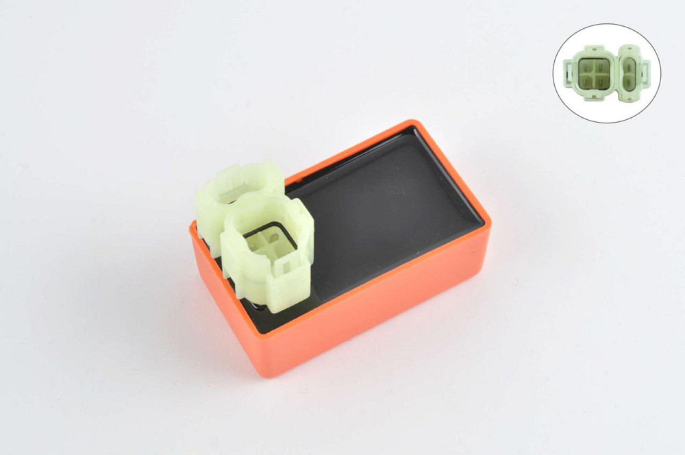 Комутатор скутер 4 Т Китай 50 (помаранчевий) Мукачево - фото 1