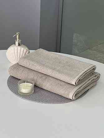 Полотенце банное Ideal Textile махровое 70х140 см 450 г/м2 Бежевий 1 шт Черновцы