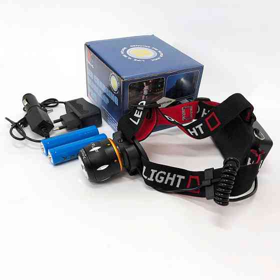 Налобный фонарь с ремешком на голову Bailong BL-T06B-P90, Налобный фонарь для автомеханика YM-56 Ивано-Франковск