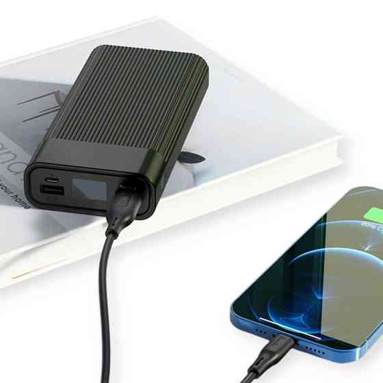 Кабель для зарядки Avantis USB - iPhone, 2м, 2,4А черный, круглый силиконовая оплетка QC Мукачево