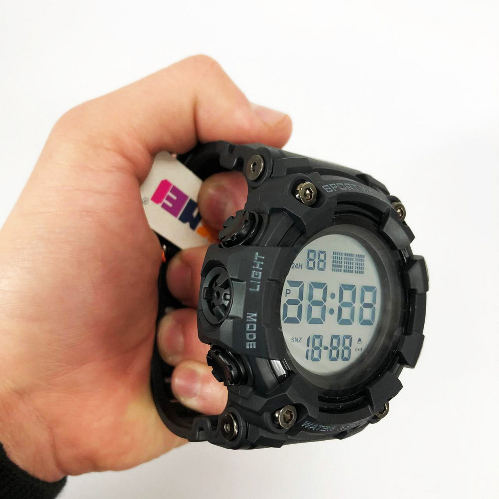 Спортивні чоловічі годинники для хлопця SKMEI, Армійські електронні годинники для походів DZ-20 Львів - фото 1