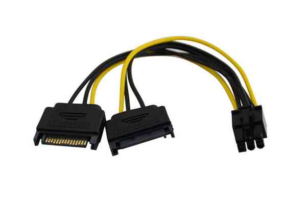 Кабель живлення для відеокарти  6pin Male - 2хSATA Male Винница