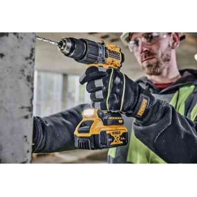 Шуруповерт DeWALT 18V XR Li-Ion 5Ah, 90 Нм, 0-650/0-2000 об/мин., кейс TSTAK (DCD805P2T) Винница