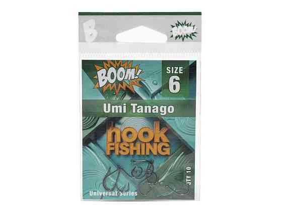 Гачок для мирної риби Umi Tanago №6 (10 шт/уп) (BN) ТМ BOOM Київ