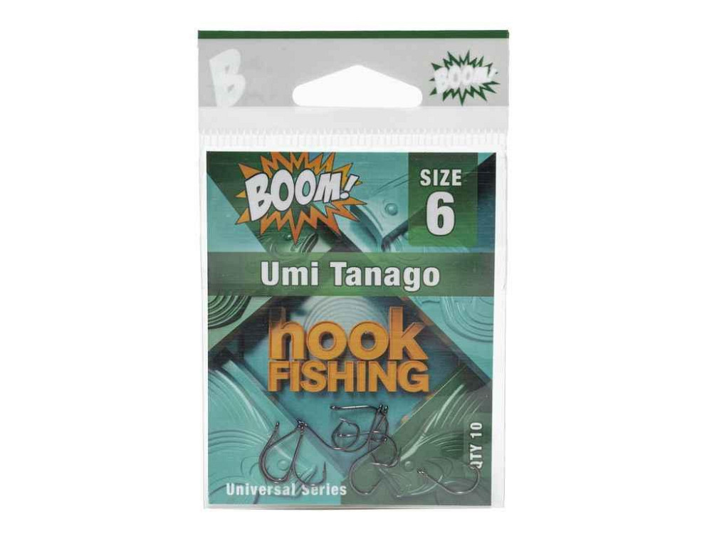 Гачок для мирної риби Umi Tanago №6 (10 шт/уп) (BN) ТМ BOOM Київ - фото 1