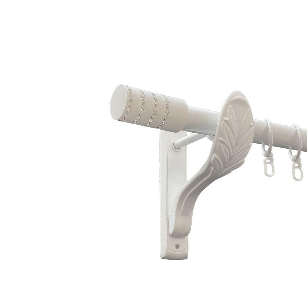 Карниз Orvit Барамелла металевий однорядний ретро Арктіс 25 мм 200 см (00-00010395) Львів - фото 1