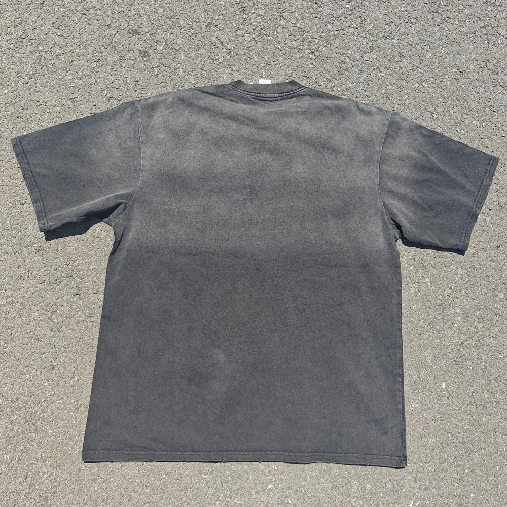 Футболка чоловіча з принтом аніме Аніме Джоджо Стеел Балл оверсайз (S/M/L) Черний Дніпро - фото 14