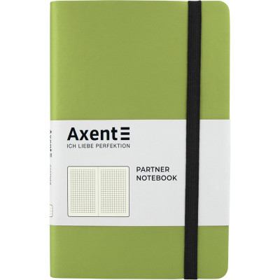 Блокнот Axent Partner Soft, 125х195, 96л, клет, салатовый (8206-09-A) Винница - изображение 1