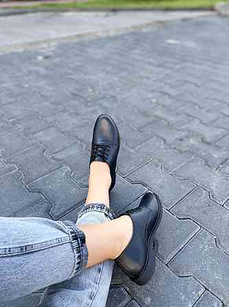 Туфлі жіночі RONE чорні натуральна шкіра 37р.-24см. 38р.-24.5см. (ST 1012) Коломия
