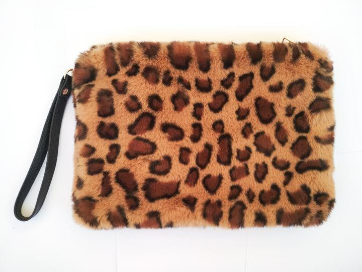 Сумка клатч зі штучного хутра Геппард Київ - фото 1